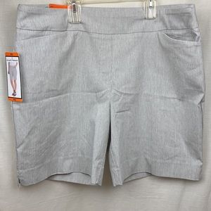 HilaryRadley 9” inseam size XXL Bermuda shorts NWT!